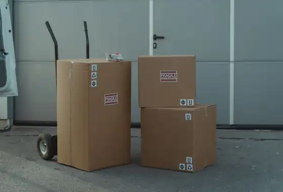 Exportkarton aus Wellpappe